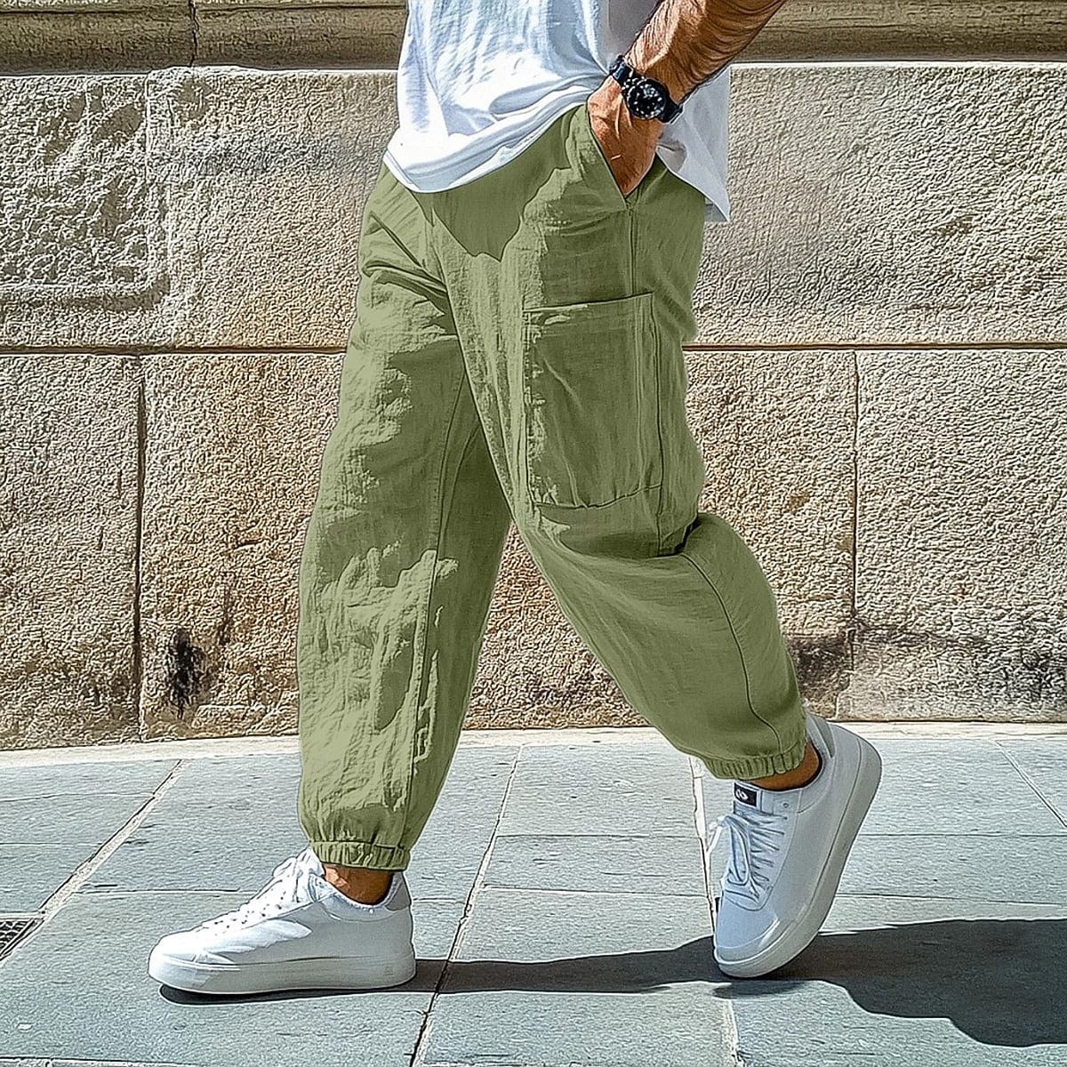 Frank Henry Linen Trousers